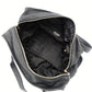 CHANEL Coco Mark Hand Bag Leather Black Vintage