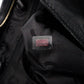 CHANEL Coco Mark Hand Bag Leather Black Vintage