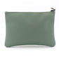 HERMES Trousse Flat MM Green Neovan Clutch bag