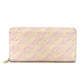LOUIS VUITTON AMPLANT Zippy Wallet Long Wallet Pink Wallet