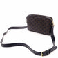 CELINE Triomphe Messenger Shoulder Brown Leather PVC