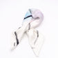FENDI Scarf Logo Silk 100％ White
