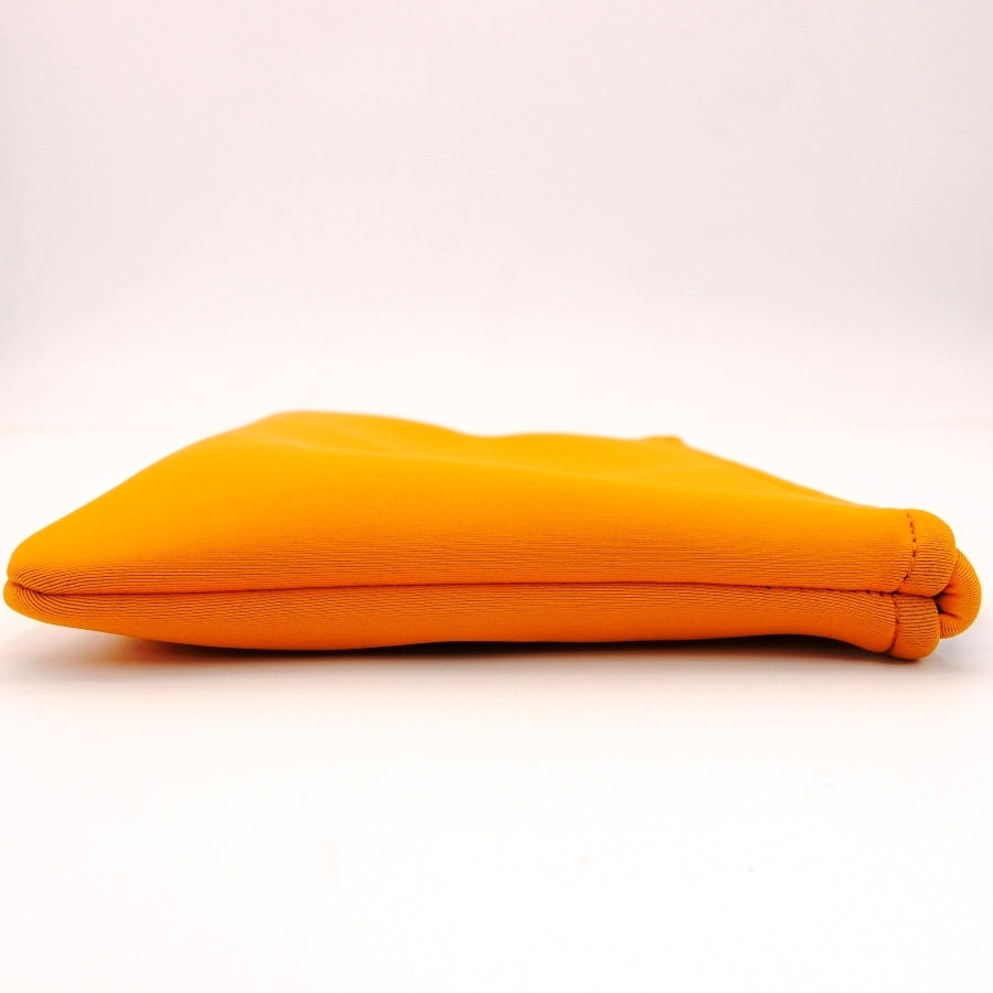 HERMES Neovan PM Flat Pouch Orange Clutch Bag