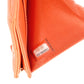 CHANEL 19 series trifold wallet orange Wallet