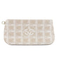 CHANEL New Travel Line Pouch Beige Nylon