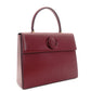 Cartier Mustline handbag leather Bordeaux vintage gold hardware