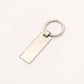 PRADA Key Ring Metal Plated Navy Silver Hardware Key Ring With Box