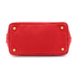 PRADA Canapa S Red Handbag 2-way Canvas Shoulder Bag
