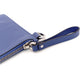 VALENTINO Garavani Leather Pouch Blue