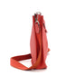 HERMES Evelyn TPM Shoulder Bag Leather Red T-Engraving