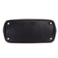 PRADA Galeria 2way Style Bag Black Leather Gold Metal Fittings