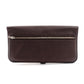 HERMES Dogon Long Wallet Togo Brown Leather Silver Hardware
