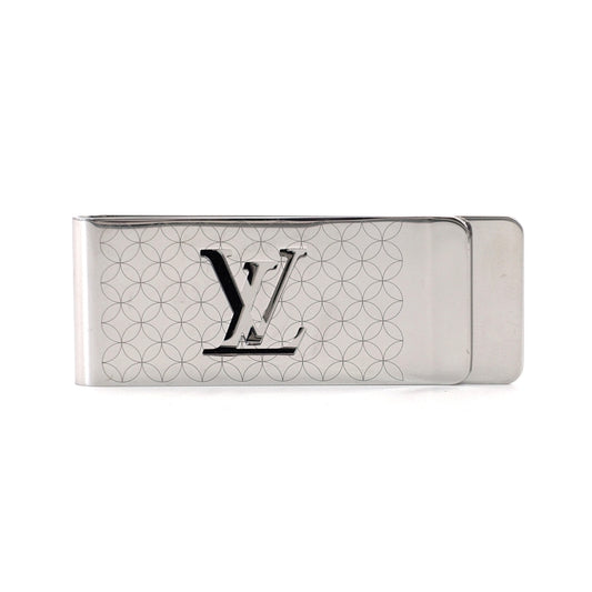 LOUIS VUITTON Bill Clip Champs Elysees Silver