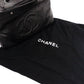 CHANNEL Tote Bag Black Leather Coco Mark Punching