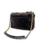 CHANEL 19 Large Shoulder Bag Lambskin Black N9T7H48 Logo Coco Mark 7-6-661