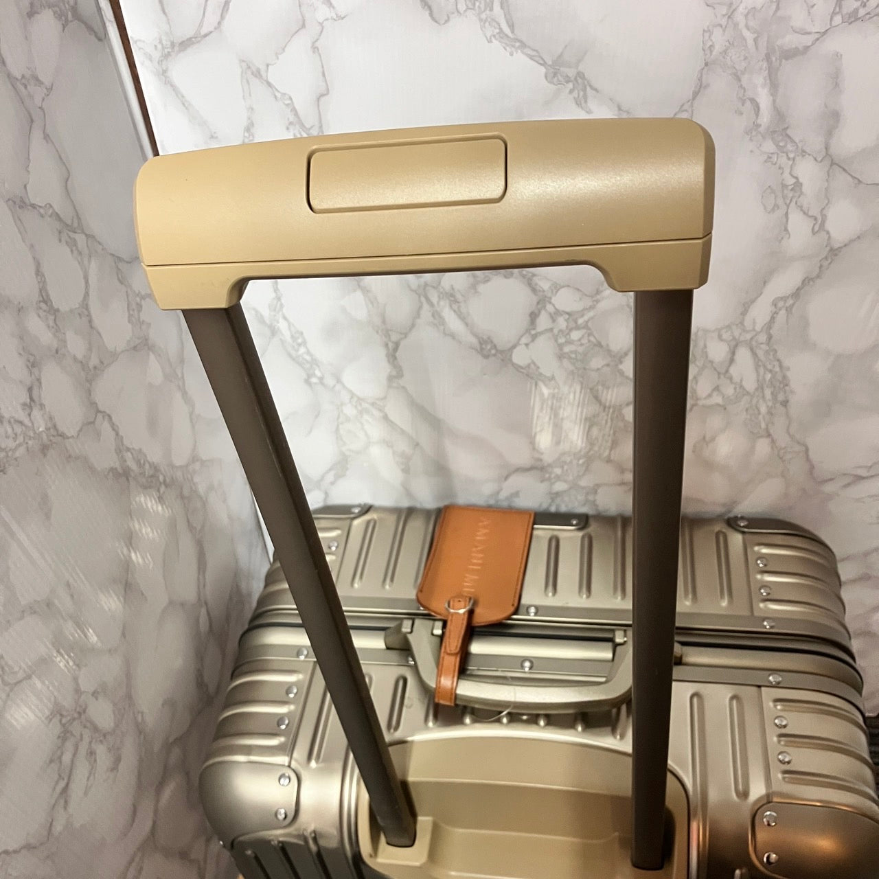 RIMOWA Topaz Aluminum Carry case Titanium