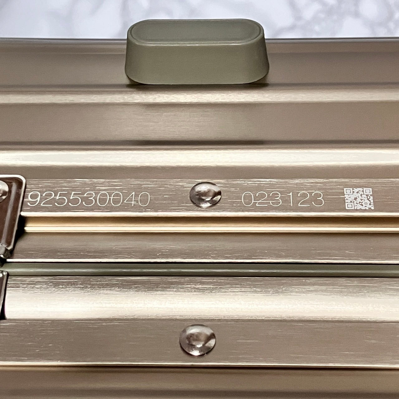 RIMOWA Topaz Aluminum Carry case Titanium