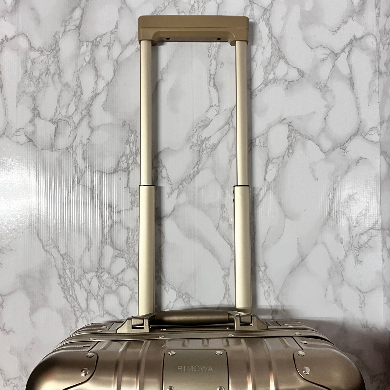 RIMOWA Topaz Aluminum Carry case Titanium