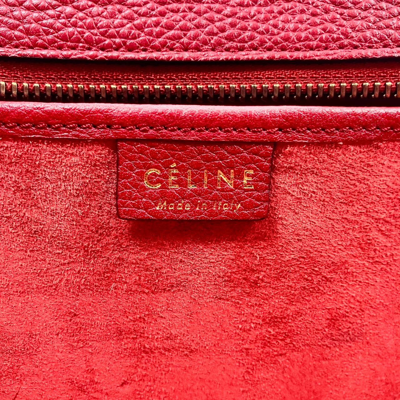 CELINE Luggage Nano Shopper Calf