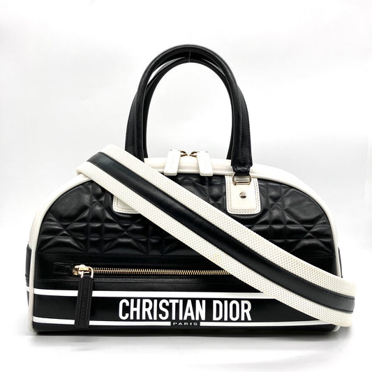 Christian Dior Vive Micro Cannage Bowling Bag