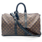 LOUIS VUITTON Keepall Bandouliere Macassar