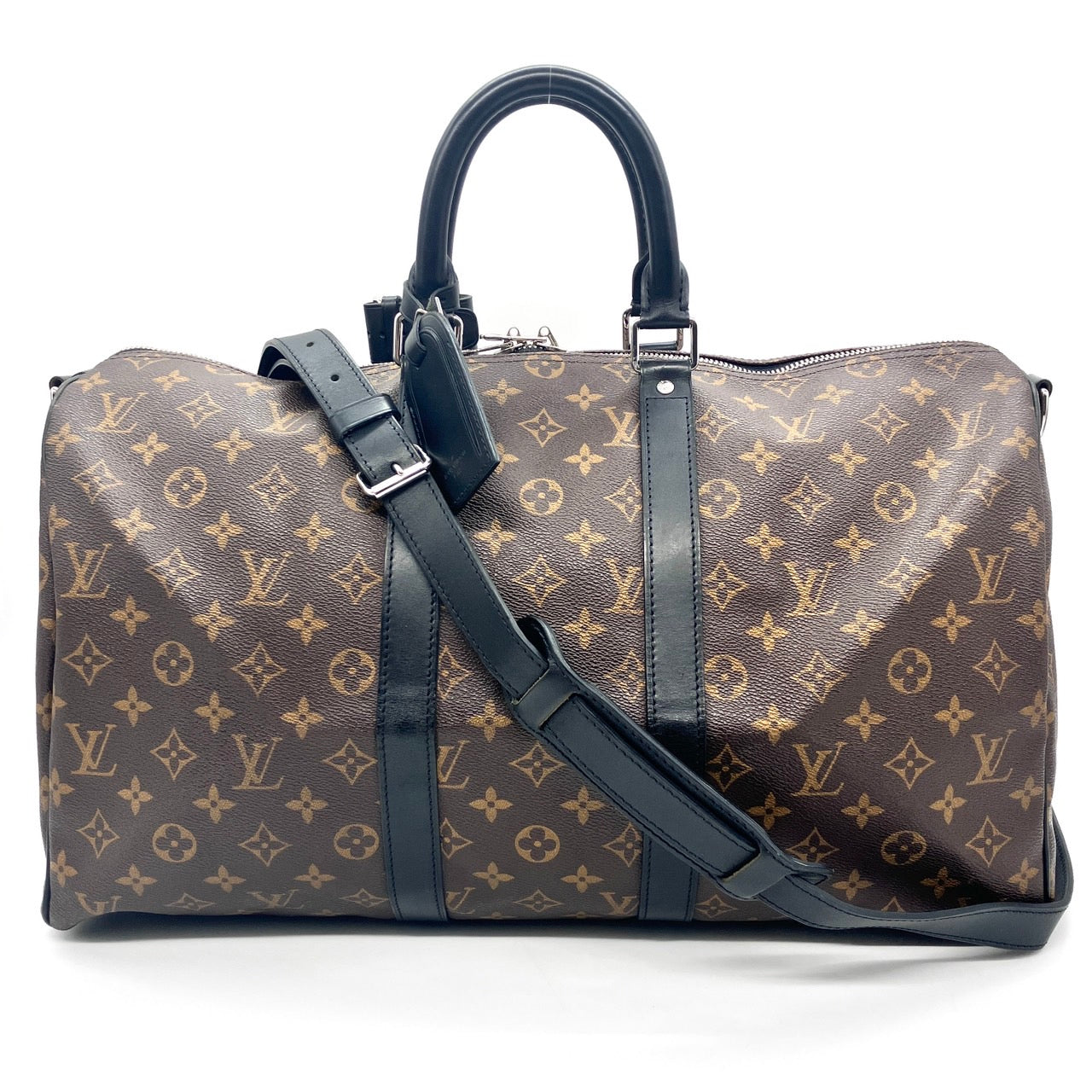 LOUIS VUITTON Keepall Bandouliere Macassar