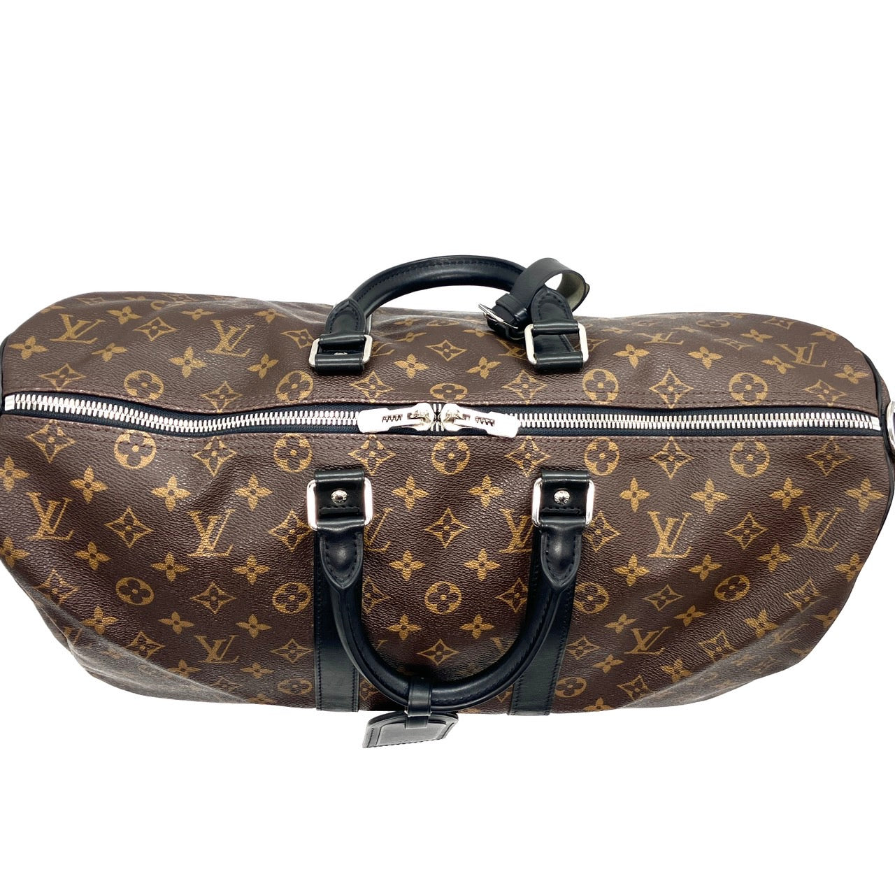 LOUIS VUITTON Keepall Bandouliere Macassar