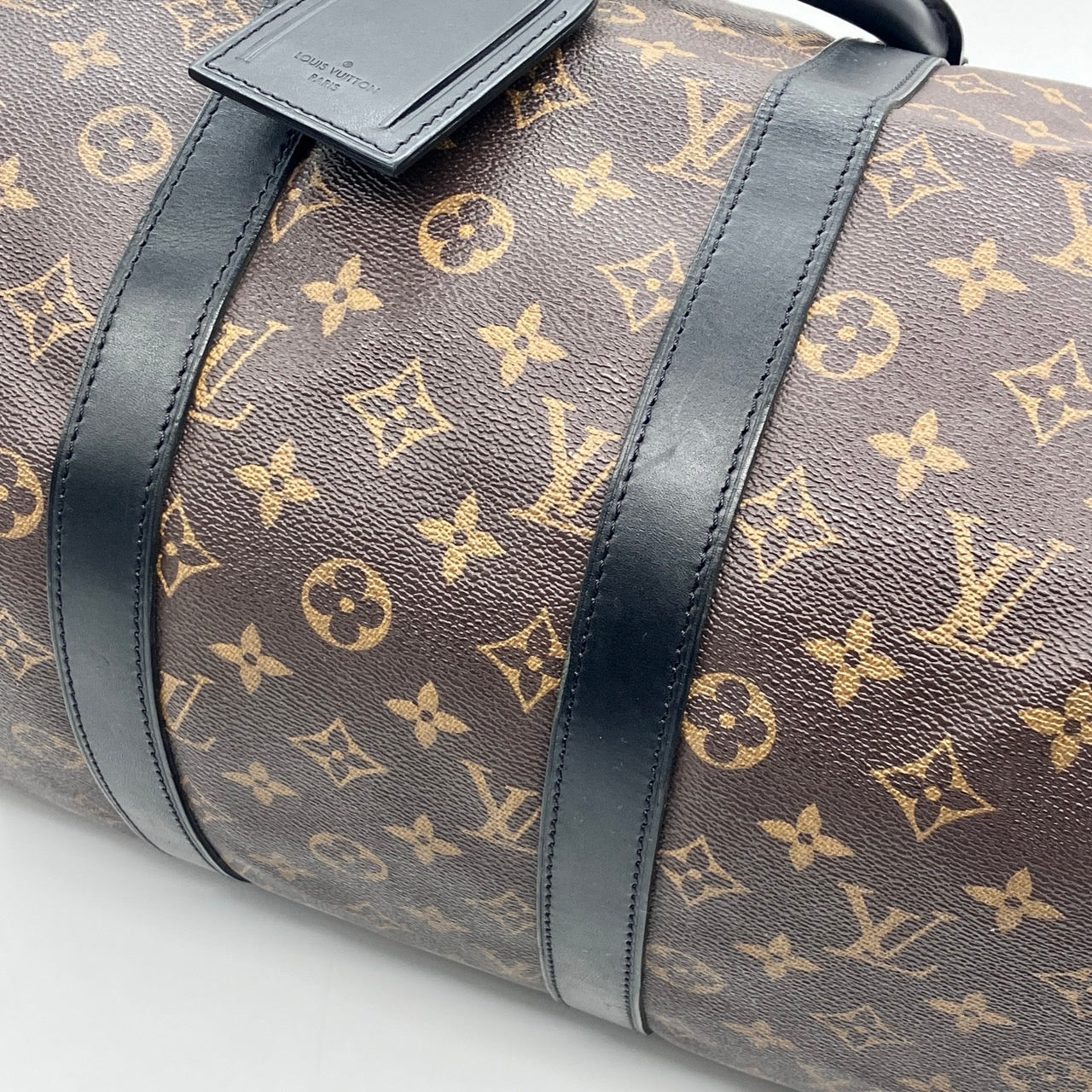 LOUIS VUITTON Keepall Bandouliere Macassar