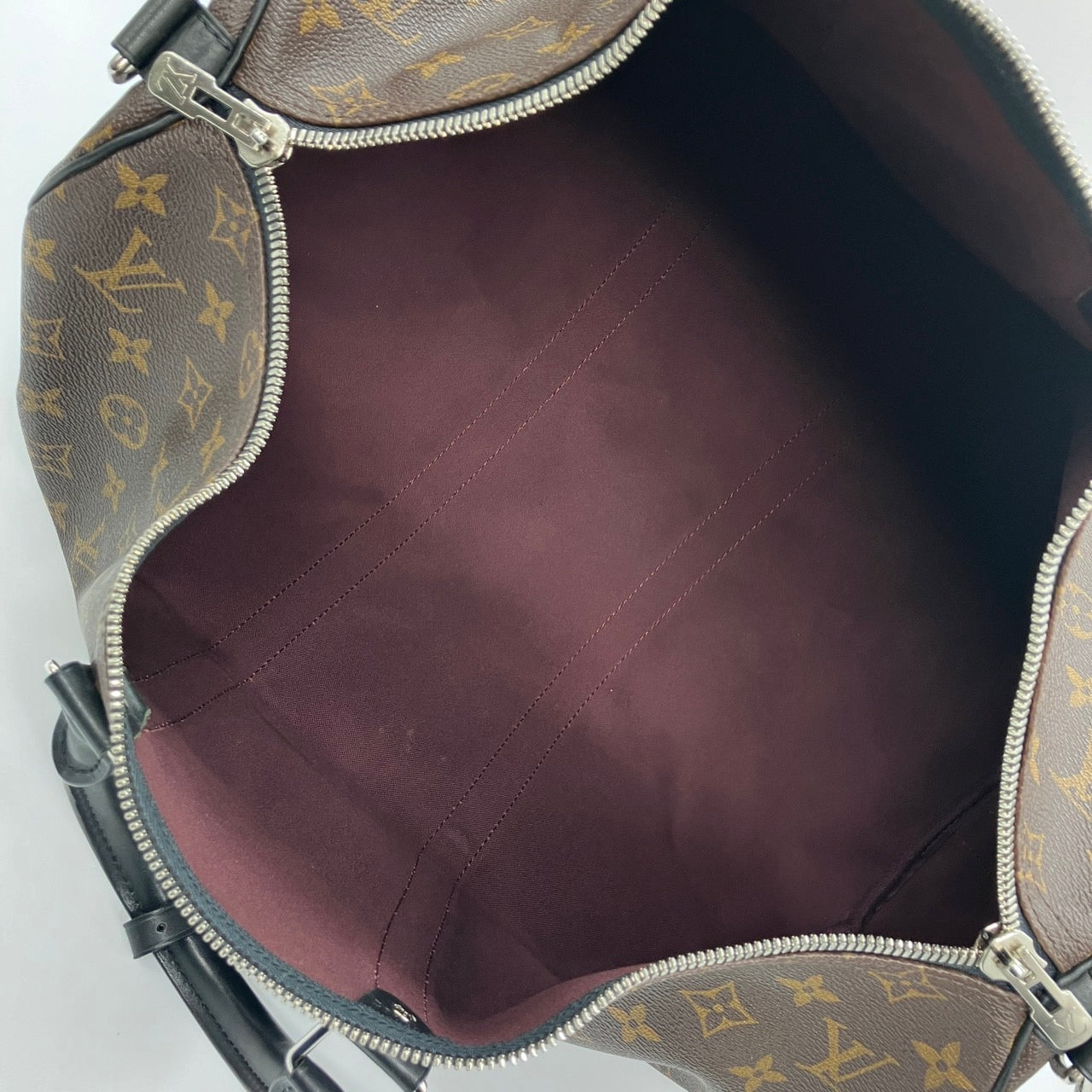 LOUIS VUITTON Keepall Bandouliere Macassar