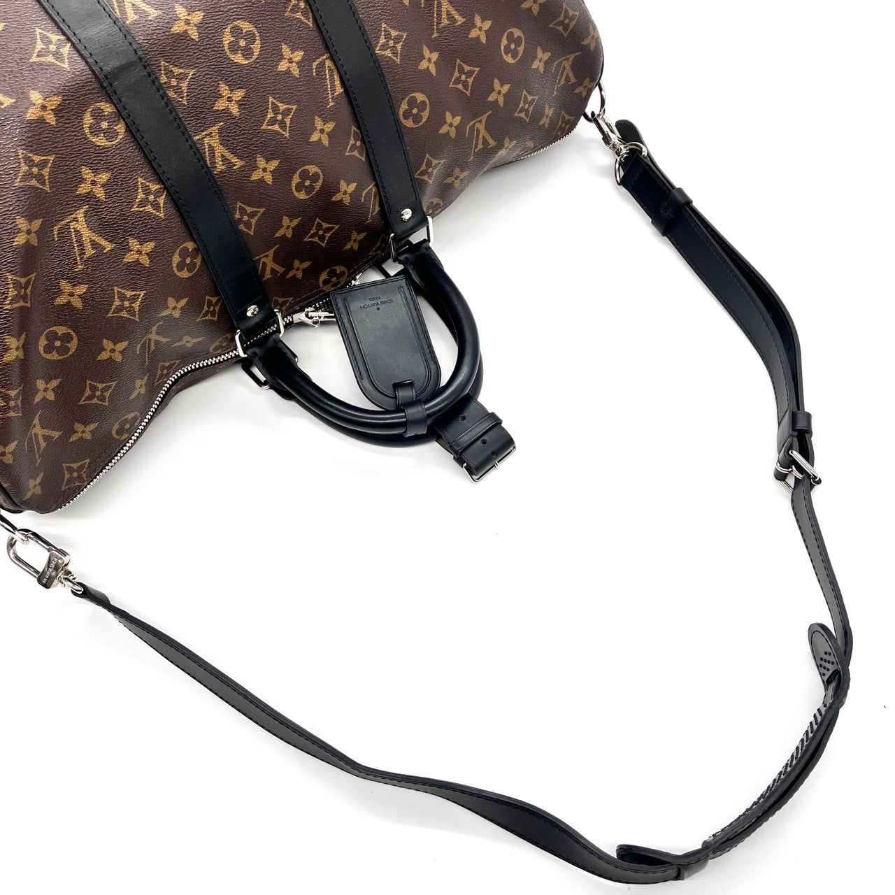 LOUIS VUITTON Keepall Bandouliere Macassar
