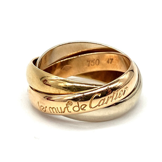 Cartier Trinity Ring K18 6.5g