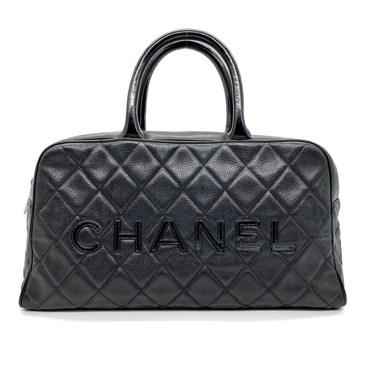 CHANEL Caviar Bowling bag