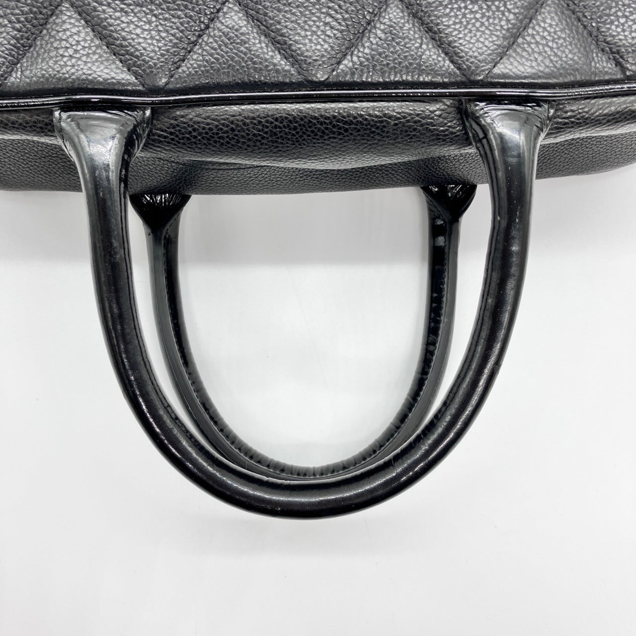 CHANEL Caviar Bowling bag