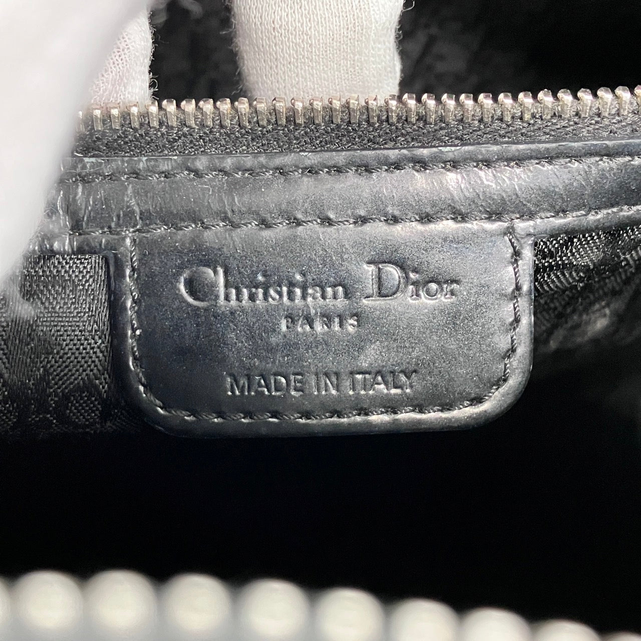 Christian Dior Lady Dior Patent Shoulder bag