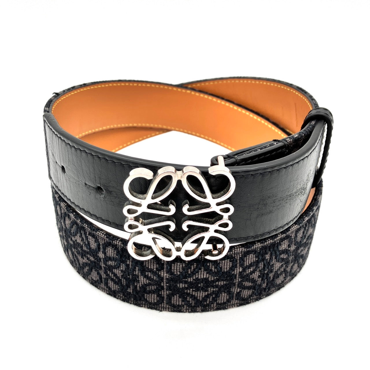 LOEWE Anagram Belt hole addition