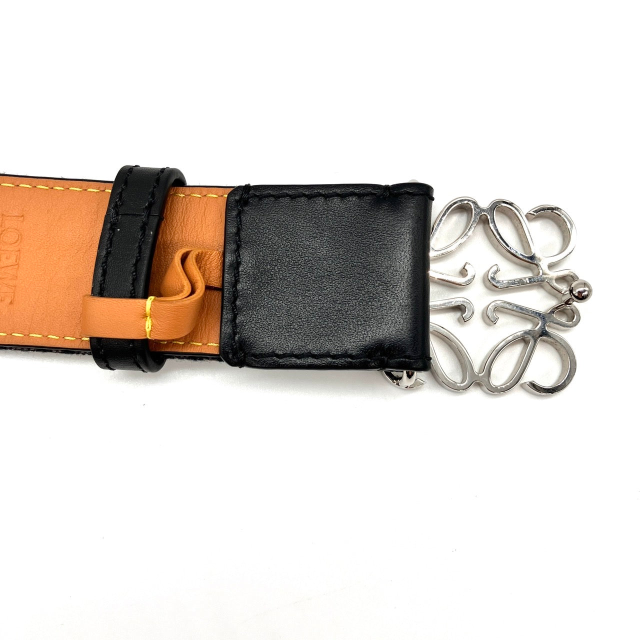 LOEWE Anagram Belt hole addition