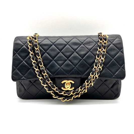 CHANEL Matelasse lambskin chain shoulder