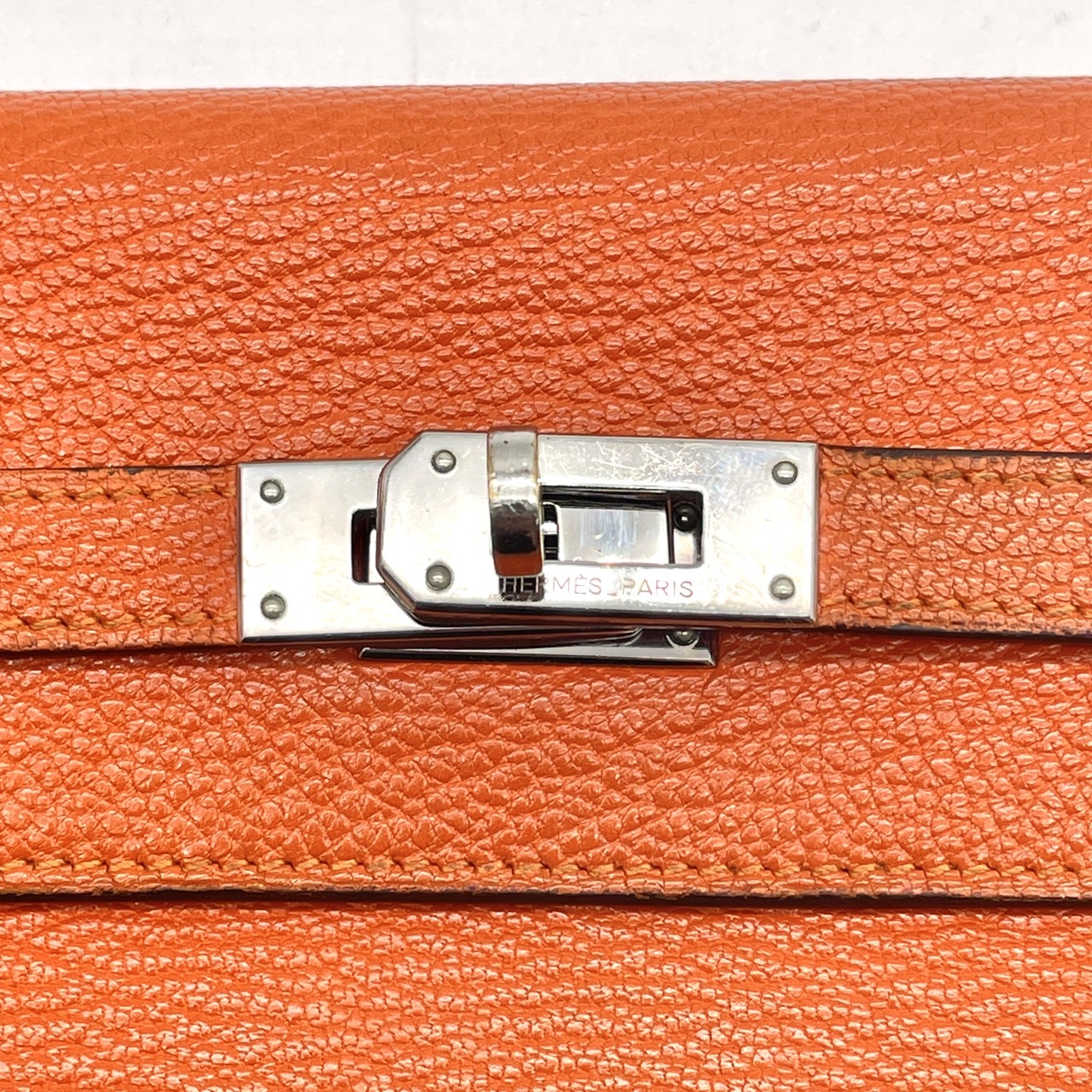 HERMES Kelly Veau Epsom Long Wallet