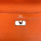 HERMES Kelly Veau Epsom Long Wallet