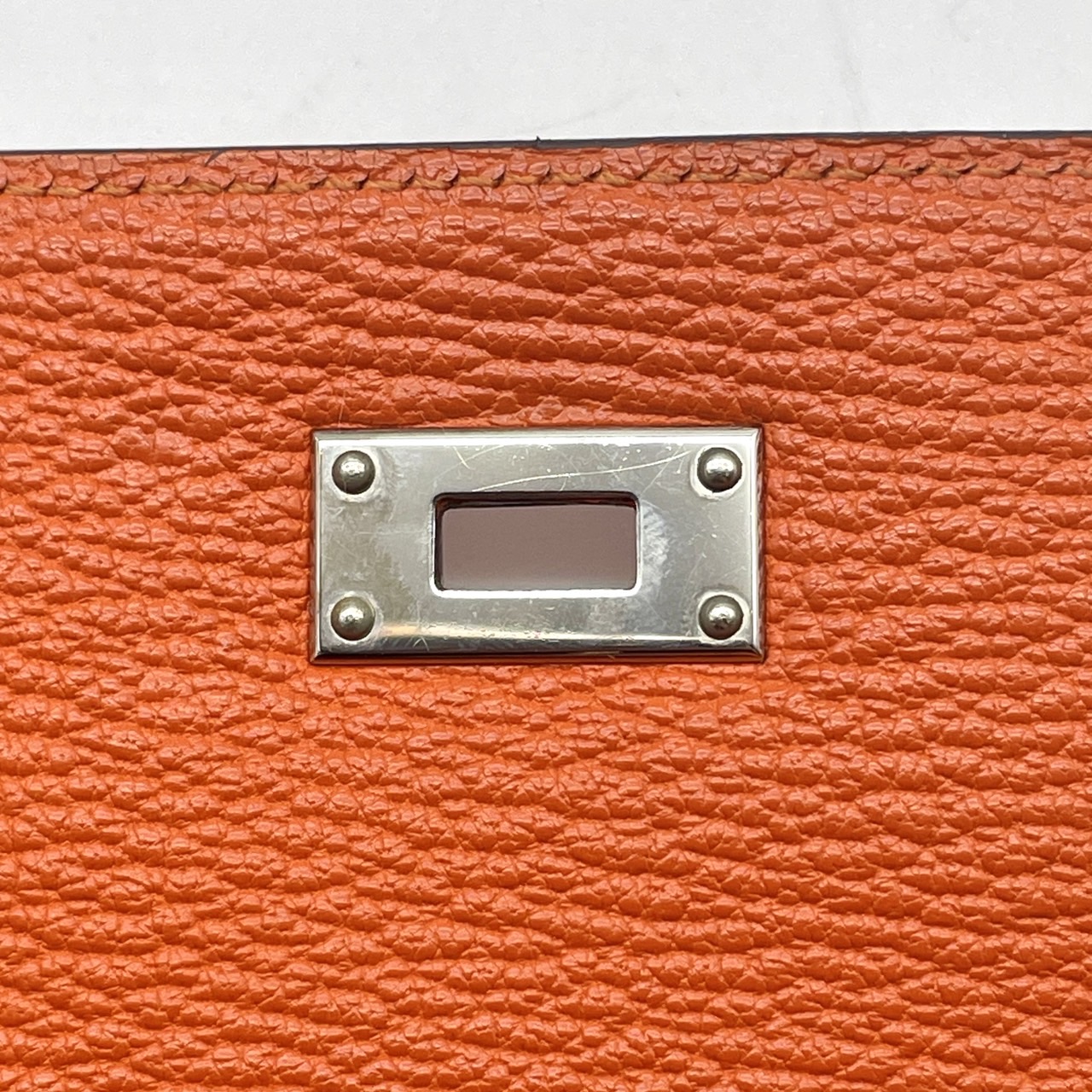 HERMES Kelly Veau Epsom Long Wallet