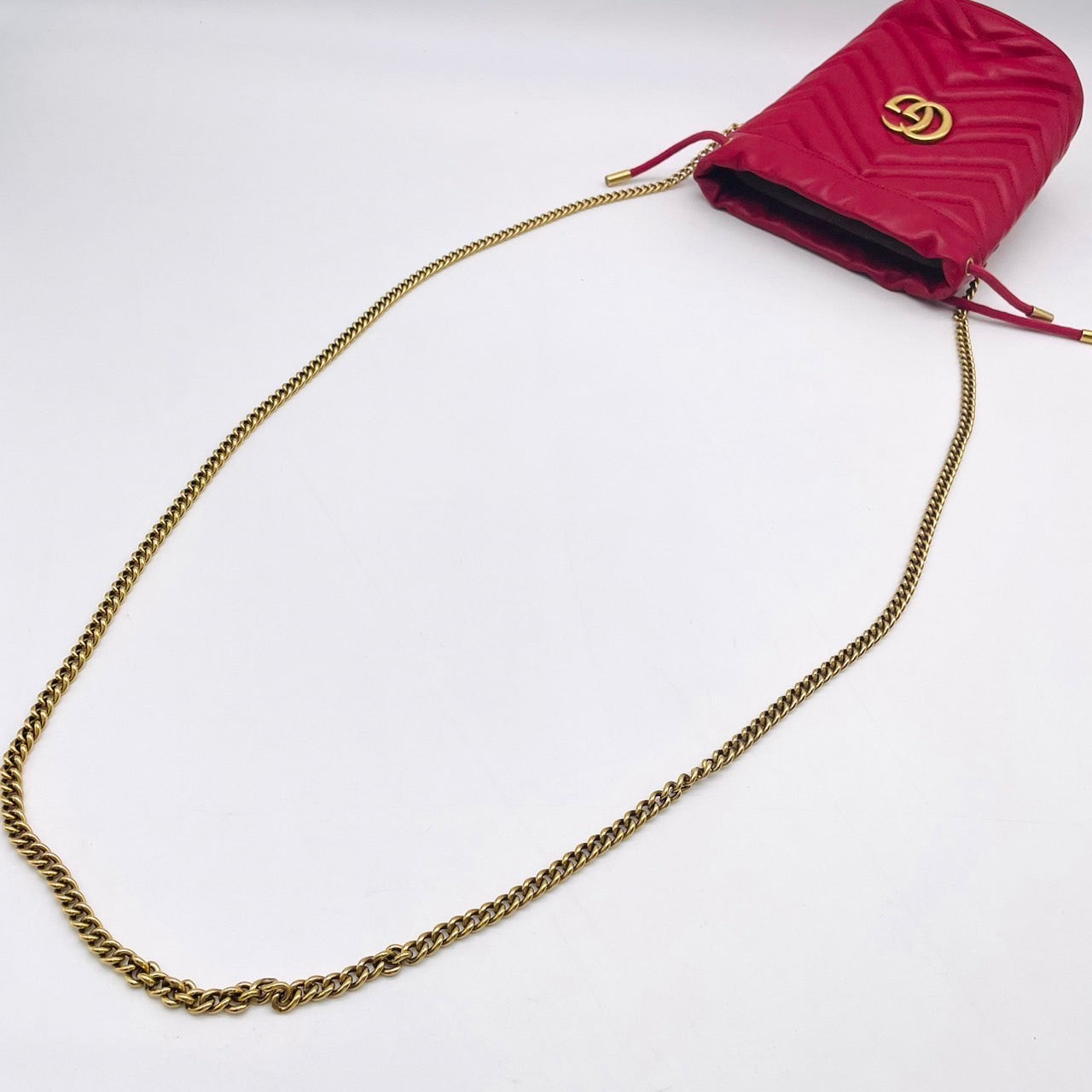 GUCCI GG Marmont Mini Bucket Bag