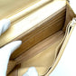CHANEL Chain Shoulder Bag Caviar Skin Coco Mark Beige