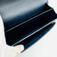 YSL Shoulder Bag Leather Navy Sunset Medium