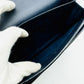 YSL Shoulder Bag Leather Navy Sunset Medium