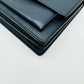 YSL Shoulder Bag Leather Navy Sunset Medium