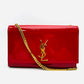 SAINT LAURENT PARIS Classic Kate Shoulder Bag Red