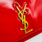 SAINT LAURENT PARIS Classic Kate Shoulder Bag Red