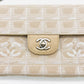 CHANEL New Travel Line Chain Shoulder Bag Beige