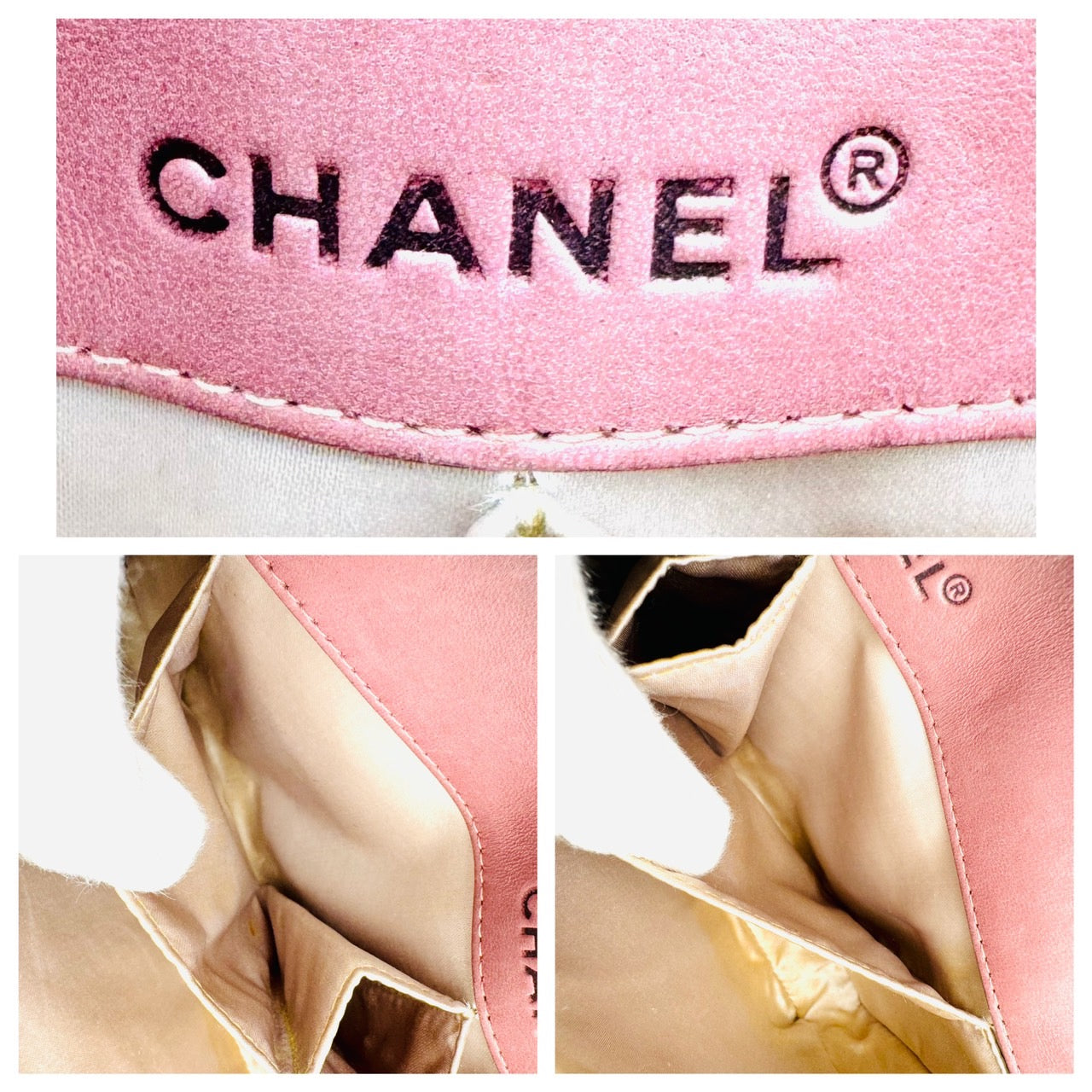 CHANEL New Travel Line Chain Shoulder Bag Pink