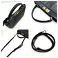 FENDI Peekaboo Black Leather Handbag